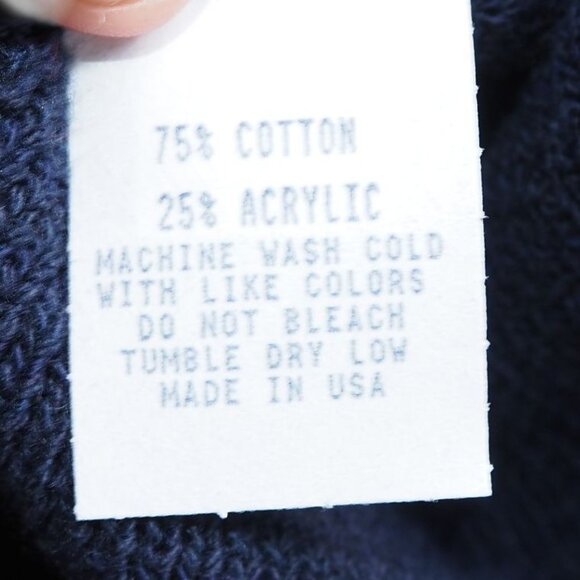 American Creations Vintage Patriotic USA Flag Knit Sweater Men’s L Made in USA - Picture 6 of 9